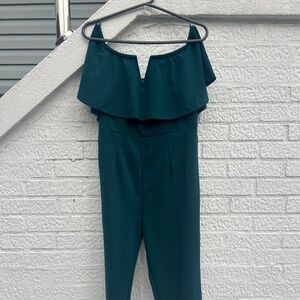 Off shoulder jumpsuit